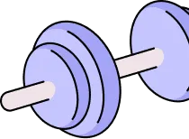 筋トレ用具のアイコン