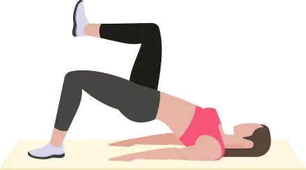 トレーニングしている人のアイコン